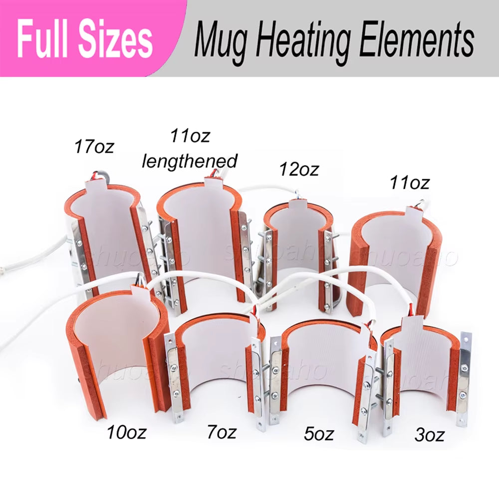 15 in 1 Heat Press Machine, Sublimation Printer/Heat Transfer Machine Pen Heat Press for Mug/Cap/T Shirt/Shoe/Bottle/Pen/Footbal